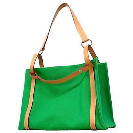 Hermès Borsa a tracolla Hermes Cavalicole in Green