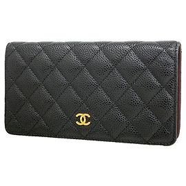 Chanel Matelassé Long Wallet