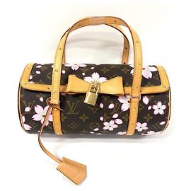 Louis Vuitton Monogram Cherry Blossom Papillon Handtasche