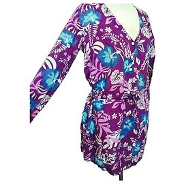 Antik Batik Vestido de Algodão Hibiscus