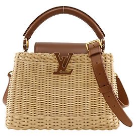 Louis Vuitton Capucines Wicker with Leather BB