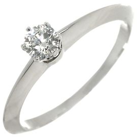 Autre Marque Tiffany & Co. Platin-Solitärring mit Diamant