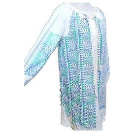 Antik Batik by Monoprix Vestido Oversize Estampado Geométrico