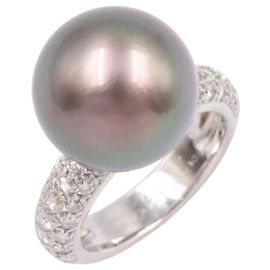 Anello Cartier So Pretty Diamanti e Perla Nera