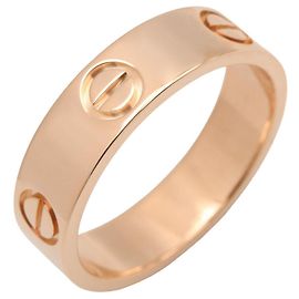 Anel Cartier Love em ouro rosa 18K