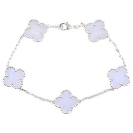 Pulseira Van Cleef & Arpels Vintage Alhambra 5 Motivos