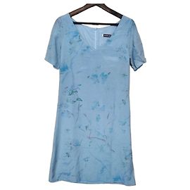 Cacharel Vestido de Seda Preppy Liberty Floral
