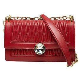 Bolsa de Ombro com Corrente Miu Miu Matelassé