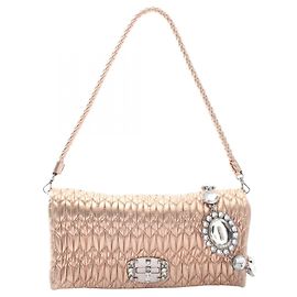 Borsa a tracolla 2-Way Miu Miu NAPPA CRYSTAL Matelassé