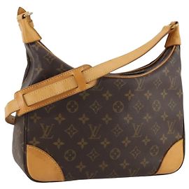 Bolso de hombro LOUIS VUITTON Monogram Boulogne 30 M51265 LV Auth 204820V