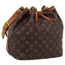 Bolsa de Ombro LOUIS VUITTON Monogram Petit Noe M42226 LV Auth 204097V