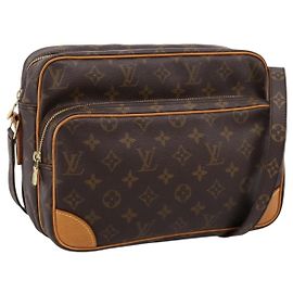 LOUIS VUITTON Monogram Nile Shoulder Bag M45244 LV Auth 204609A