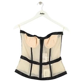 La Perla Seidenkorsett Beige
