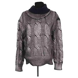 Jersey Alexandre Vauthier de lana antracita