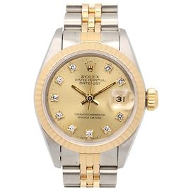 Rolex Datejust 10P Diamond L-Serie Uhr