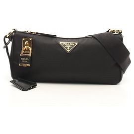 Prada Re-Nylon TESSUTO + VITELLO Shoulder Bag