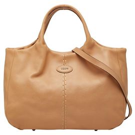 Borsa a mano Tod's 2-Way in pelle beige