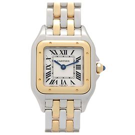 Cartier Panthère SM Damenuhr mit 2 Reihen