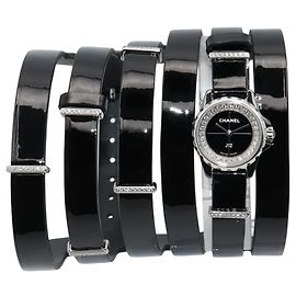 Reloj Chanel J12 XS Double Belt Bisel de Diamantes