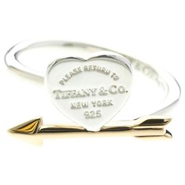 Autre Marque Anello Tiffany Lovestruck in oro rosa e argento