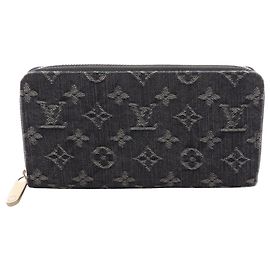 Carteira Longa Louis Vuitton Monogram Denim