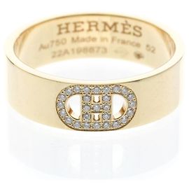 Hermès Bague Hermes H Dunkle Diamond