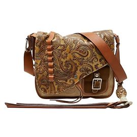 Etro Western Paisley Crossbody Flap Shoulder Bag