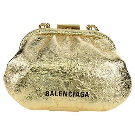 Balenciaga Cloud Clutch Leather XS