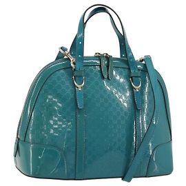 Gucci Nice Top Handle Microguccissima Patent Medium