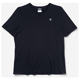 Chanel by Karl Lagerfeld 2010s CC Logo Uniform T-Shirt