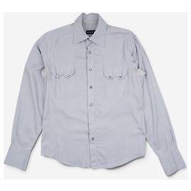 Gucci by Tom Ford AW97 Western Cowboy Hemd mit Perlmuttknöpfen