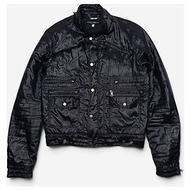 Giacca Puffer Biker Dolce & Gabbana anni 2000