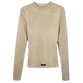 Camisola canelada Balenciaga bege