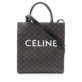 Céline Celine Medium Vertical Cabas Triomphe 2-Way Tote Bag