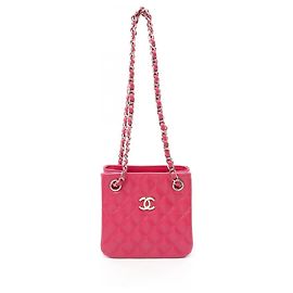 Chanel Mini Chain Bucket Matelassé Handtasche