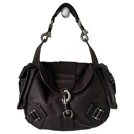 Christian Dior Borsa Hobo Rebelle Pelle Marrone