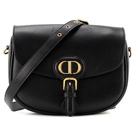 Autre Marque DIOR - Borsa a tracolla Bobby MM Dior in pelle liscia nera