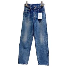 Jean Céline Bleu en Denim Boucle Arc de Triomphe