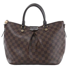 Louis Vuitton Siena MM Damier Ebene Handtasche in Braun N41546