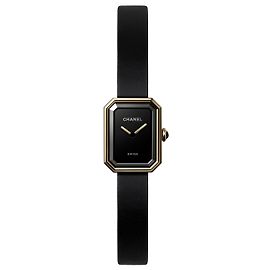 Relógio Chanel Premiere H6125 TI 750(YG) Rubber AT Black Dial