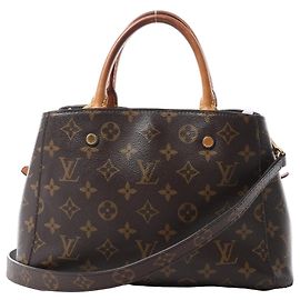 Sac à main 2Way Louis Vuitton Montaigne BB Monogram Canvas en marron M41055