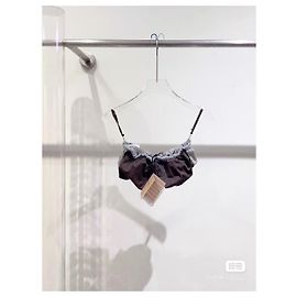 Top Miu Miu de veludo bordeaux