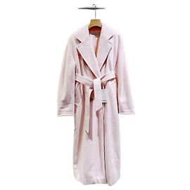 Max Mara Wool Coat Pink