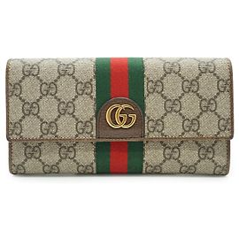 Gucci Portafoglio Continental Lim Ed GG Canvas Ophidia 3 Little Pigs Disney