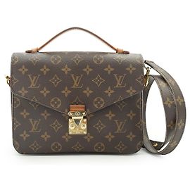 Louis Vuitton Bolso bandolera Pochette Metis MM en lona Monogram