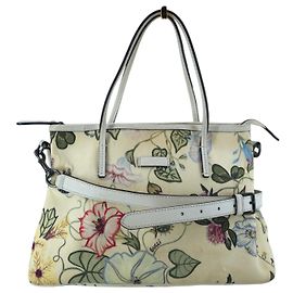 Gucci Kris Knight 2-Way Tote Schultertasche aus Canvas mit Blumenprint