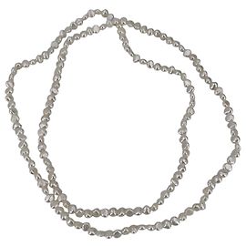 Autre Marque Collar de perlas barrocas blancas de agua dulce 7.5 mm 45 cm