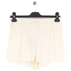 Autre Marque Pantaloncini dritti bianchi LILYSILK