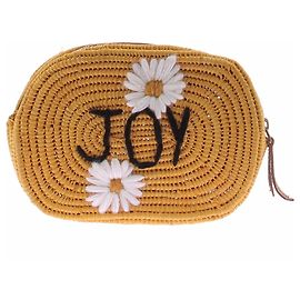 Autre Marque Clutch Joy amarela MANA ST TROPEZ