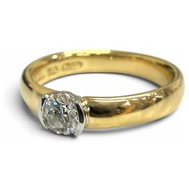 Autre Marque Tiffany & Co. Ring aus Gelbgold und Platin